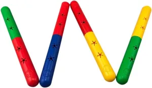 2pcs Gymnastics Stick Relay Wand for Boys and Girls Portable Audio Dance Sticks Design Lightweight Bright for Relay Races (35cm Random)