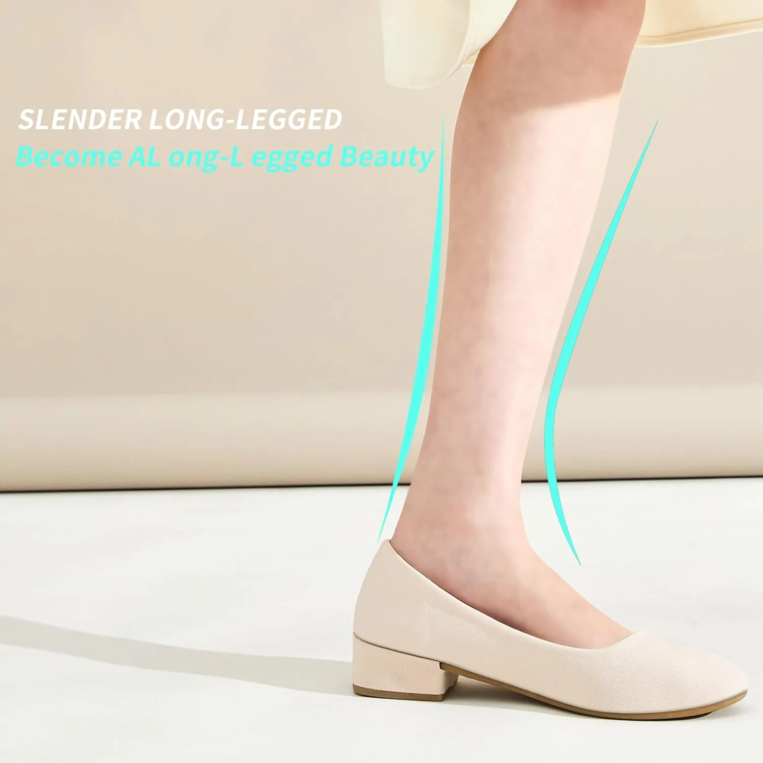 ALTOCIS Women’s Low Block Chunky Heels Pumps Ladies Elegant Closed Round Toe Pumps Shoes Low Platform Office Pumps Shoes