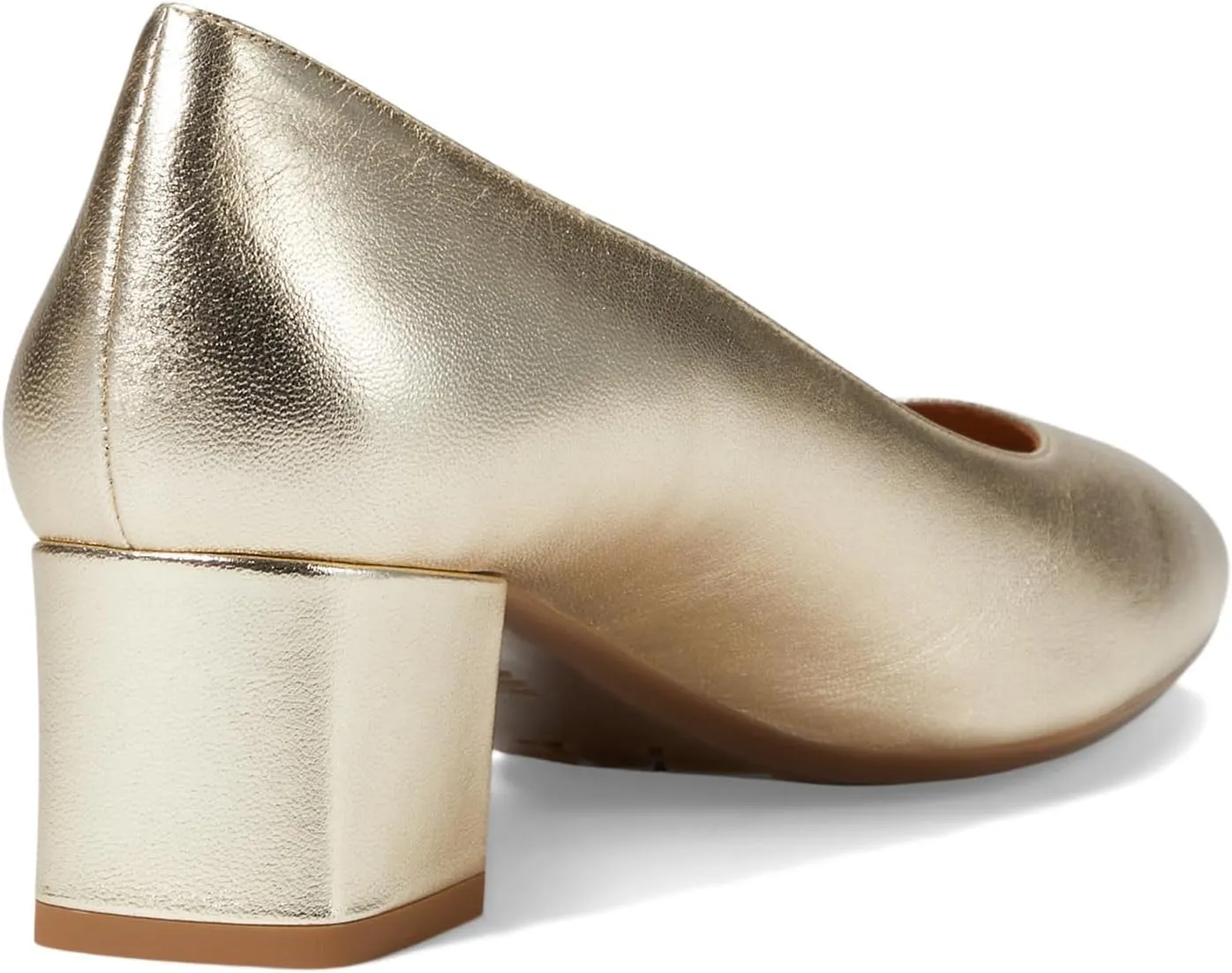 Aquatalia Pasha Metallic Leather Pumps for Women - Waterproof - Stain Resistant - Lightly Cushioned Footbed