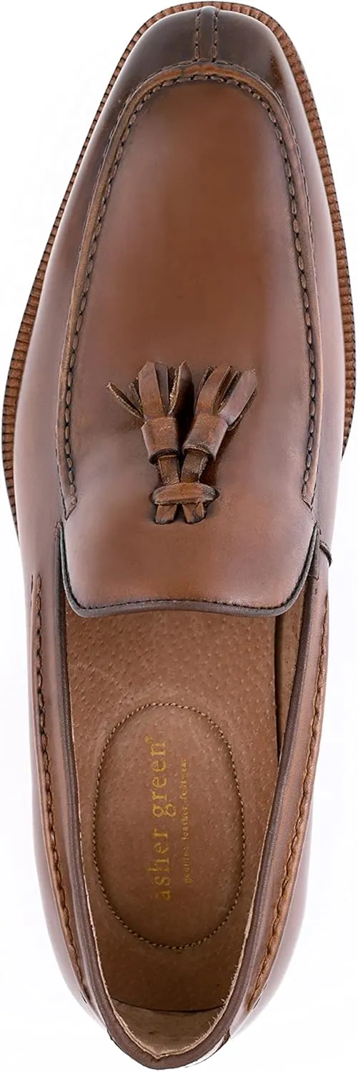 Asher Green AG1101 - Men's Dress Shoes, Formal Men's Shoes - Genuine Calf Leather Double Monk Strap