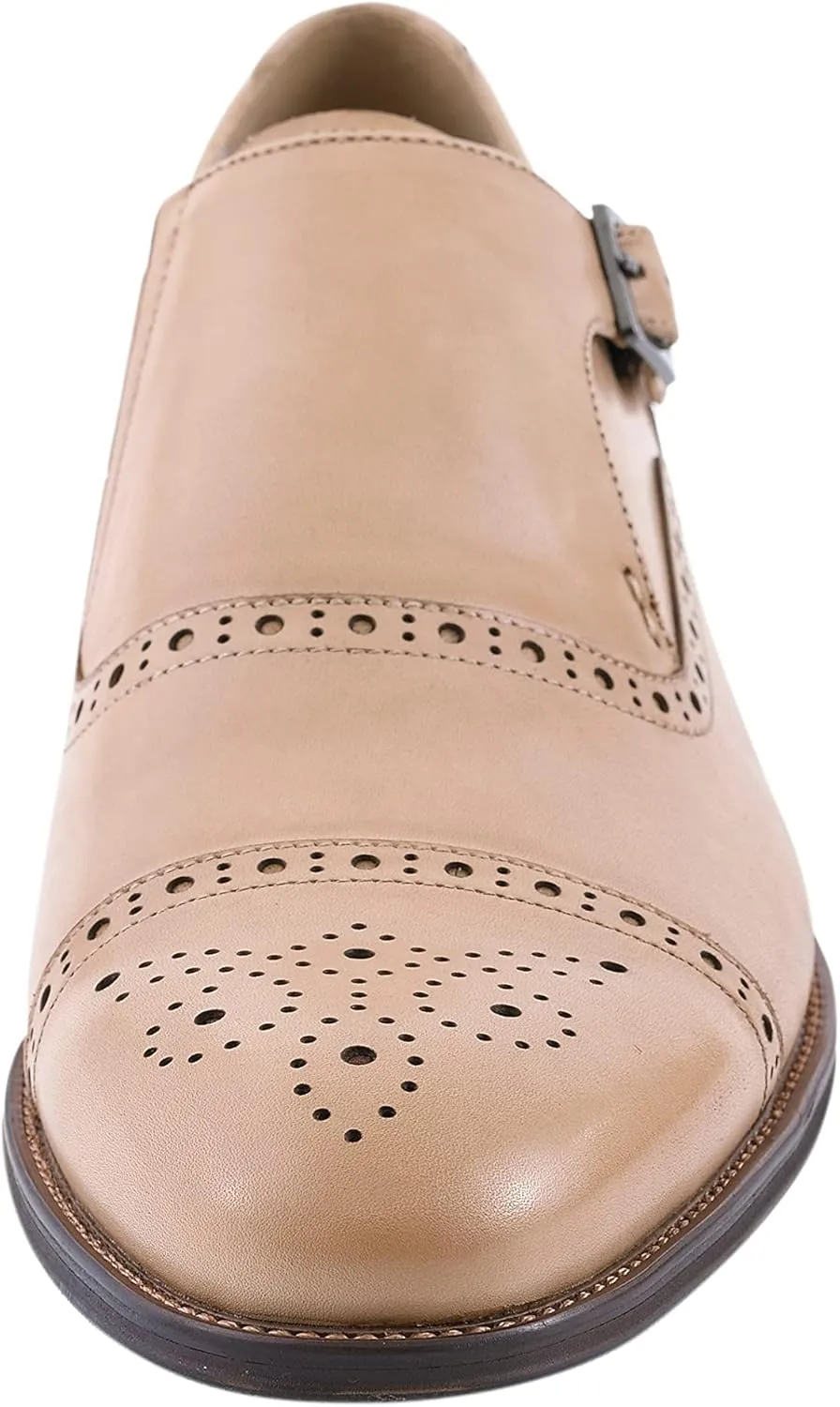 Asher Green AG1101 - Men's Dress Shoes, Formal Men's Shoes - Genuine Calf Leather Double Monk Strap