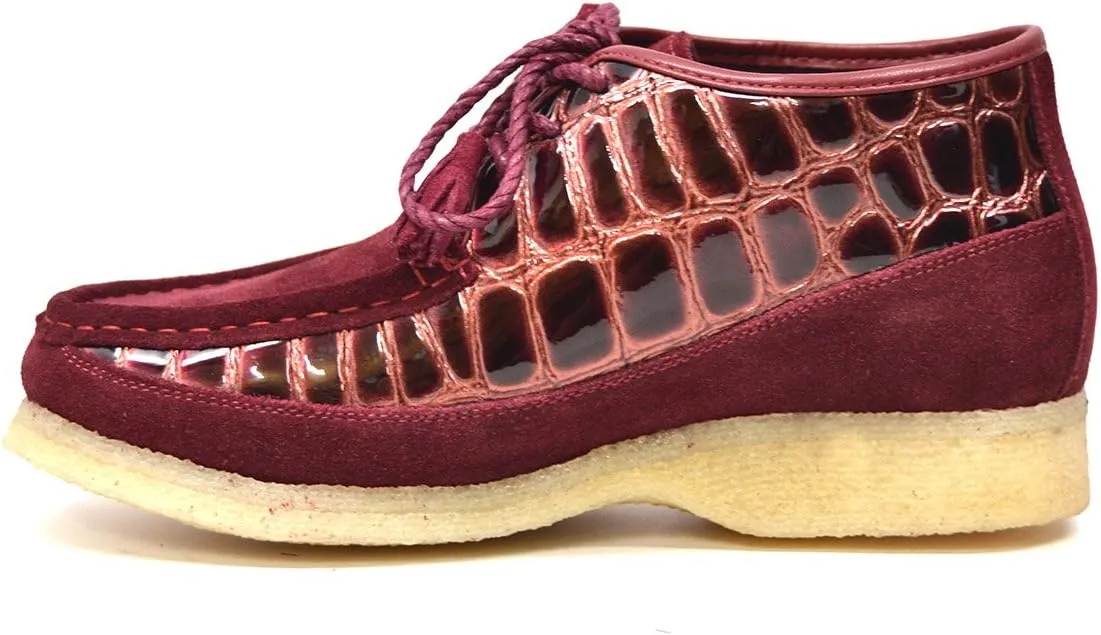 British Collection - Knicks Croc and Suede Men Slip on Shoes