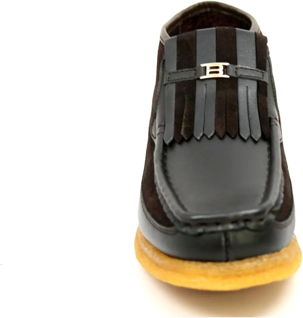 British Collection Men's Apollo Three Quarters Slip-On Leather Shoe