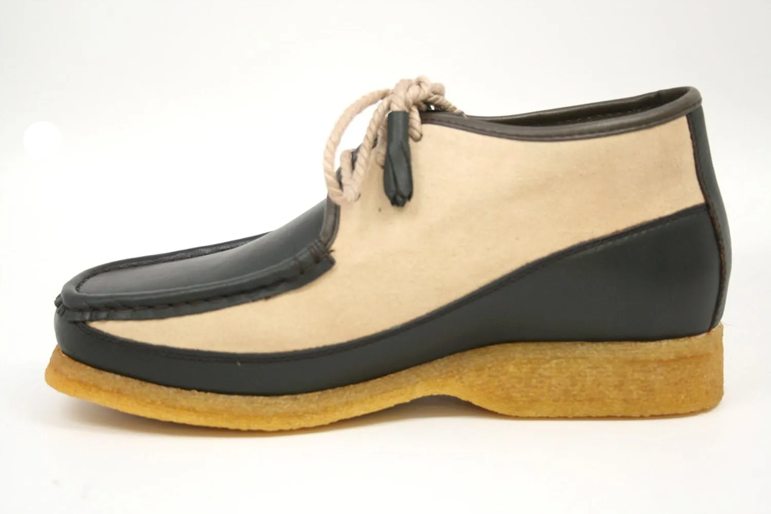 British Collection Men's Knicks Three Quarters Lace-up Leather Shoes
