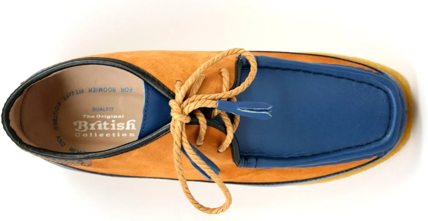 British Collection Men's Knicks Three Quarters Lace-up Leather Shoes
