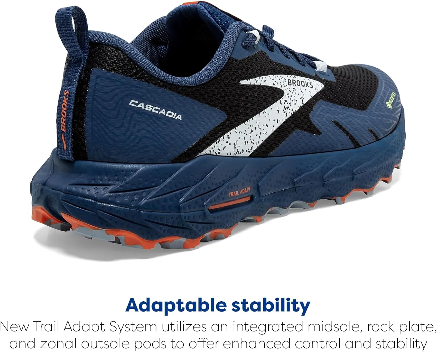 Brooks Men’s Cascadia 17 GTX Waterproof Trail Running Shoe
