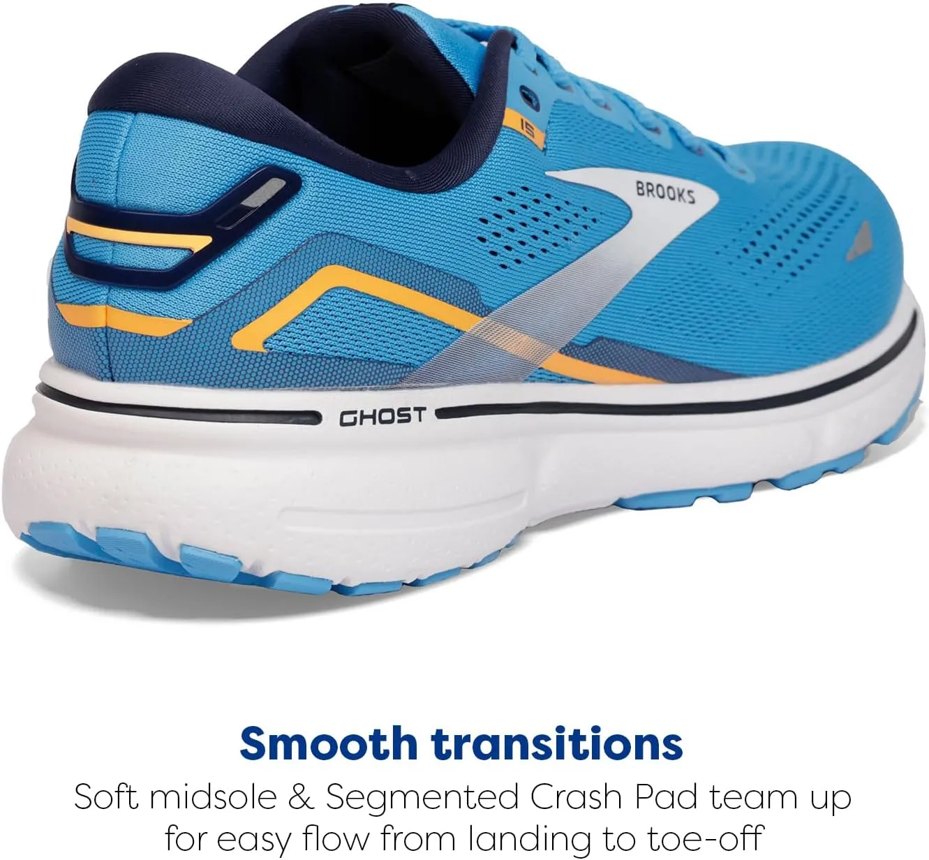 Brooks Men's Ghost 15 Neutral Running Shoe
