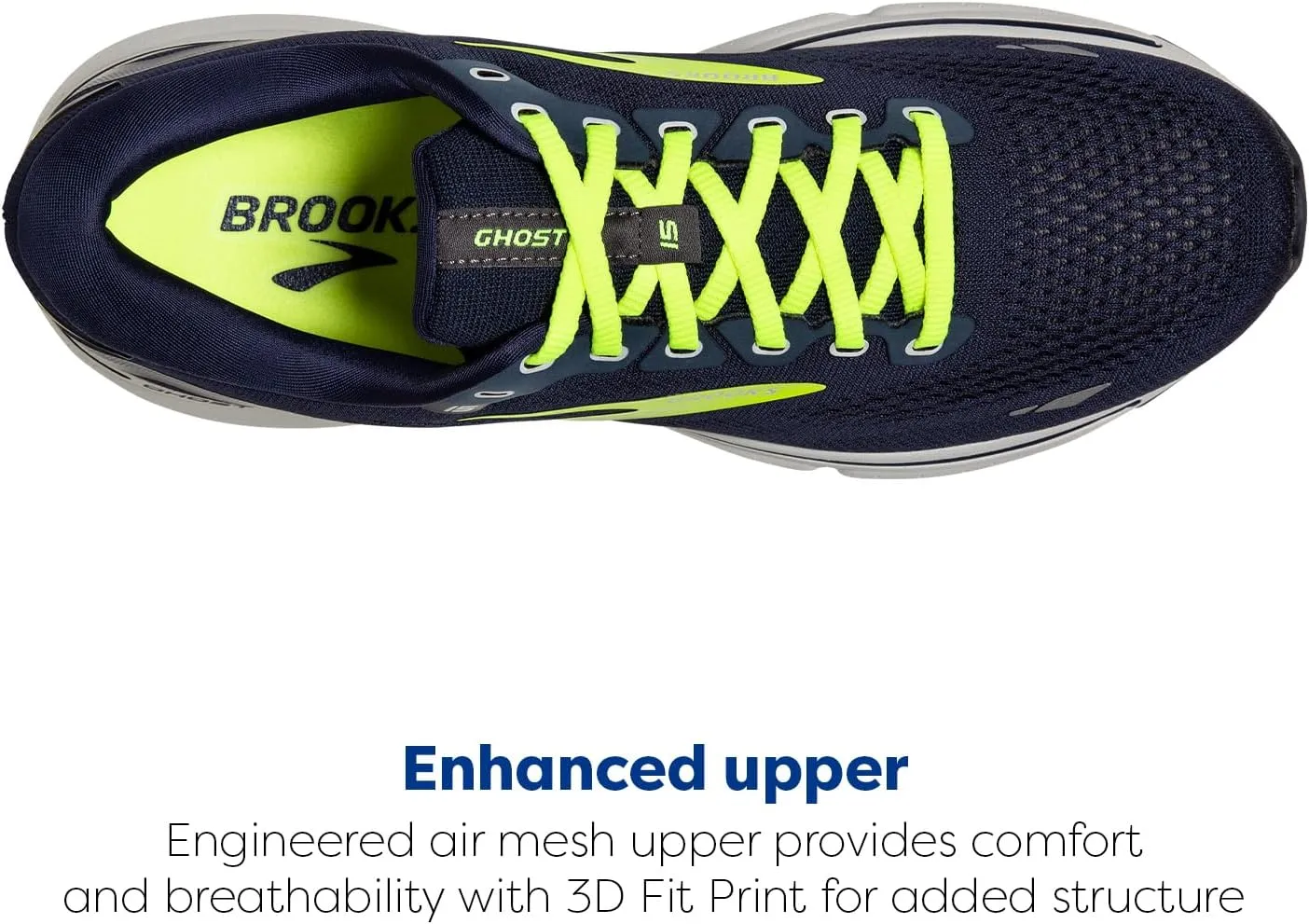 Brooks Men's Ghost 15 Neutral Running Shoe
