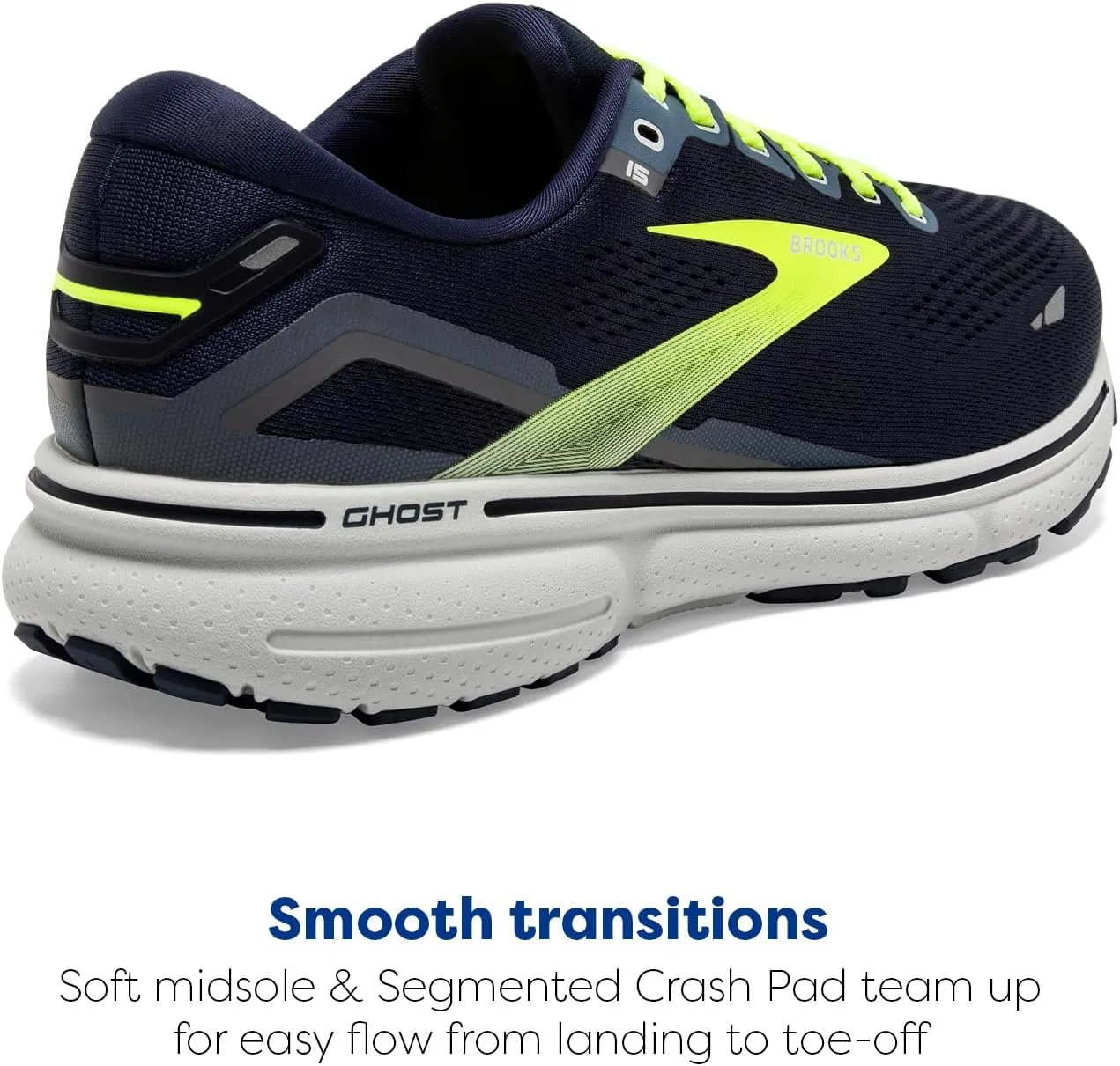 Brooks Men's Ghost 15 Neutral Running Shoe