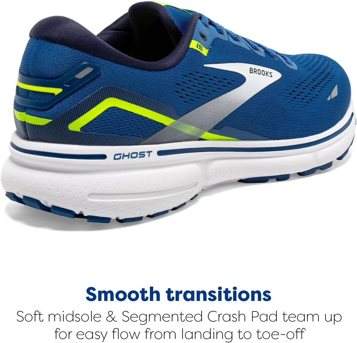 Brooks Men's Ghost 15 Neutral Running Shoe