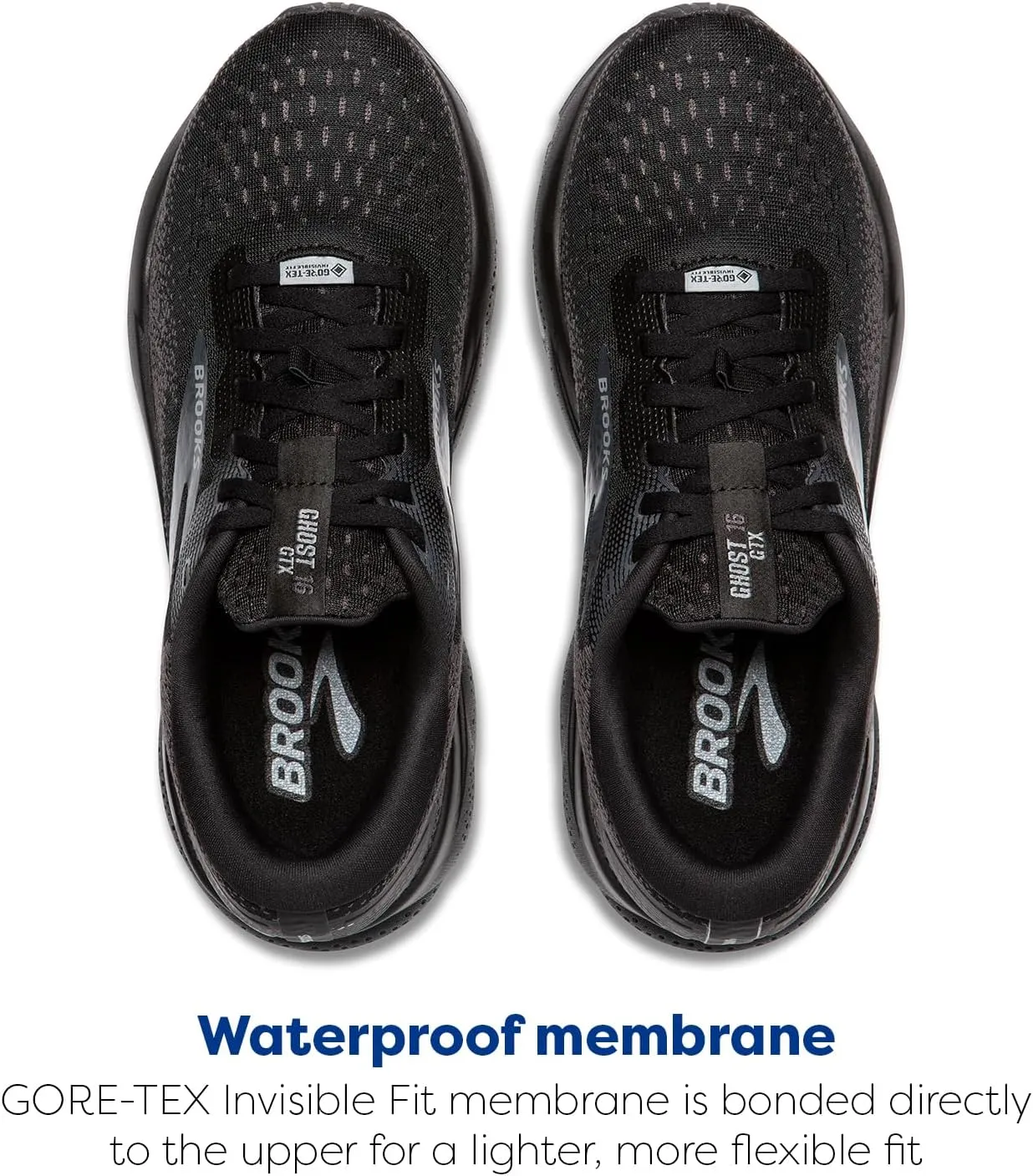 Brooks Men's Ghost 16 GTX Waterproof Neutral Running Shoe
