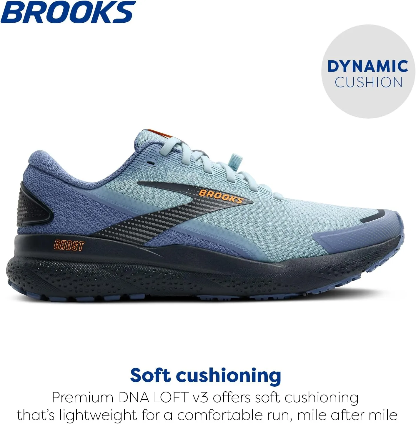 Brooks Men’s Ghost 16 Weatherized Neutral Running Shoe