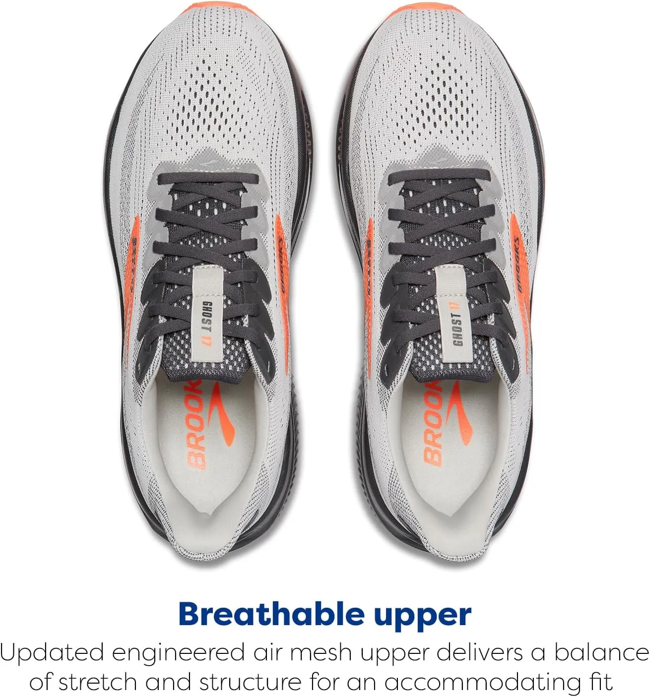 Brooks Men’s Ghost 17 Neutral Running Shoe