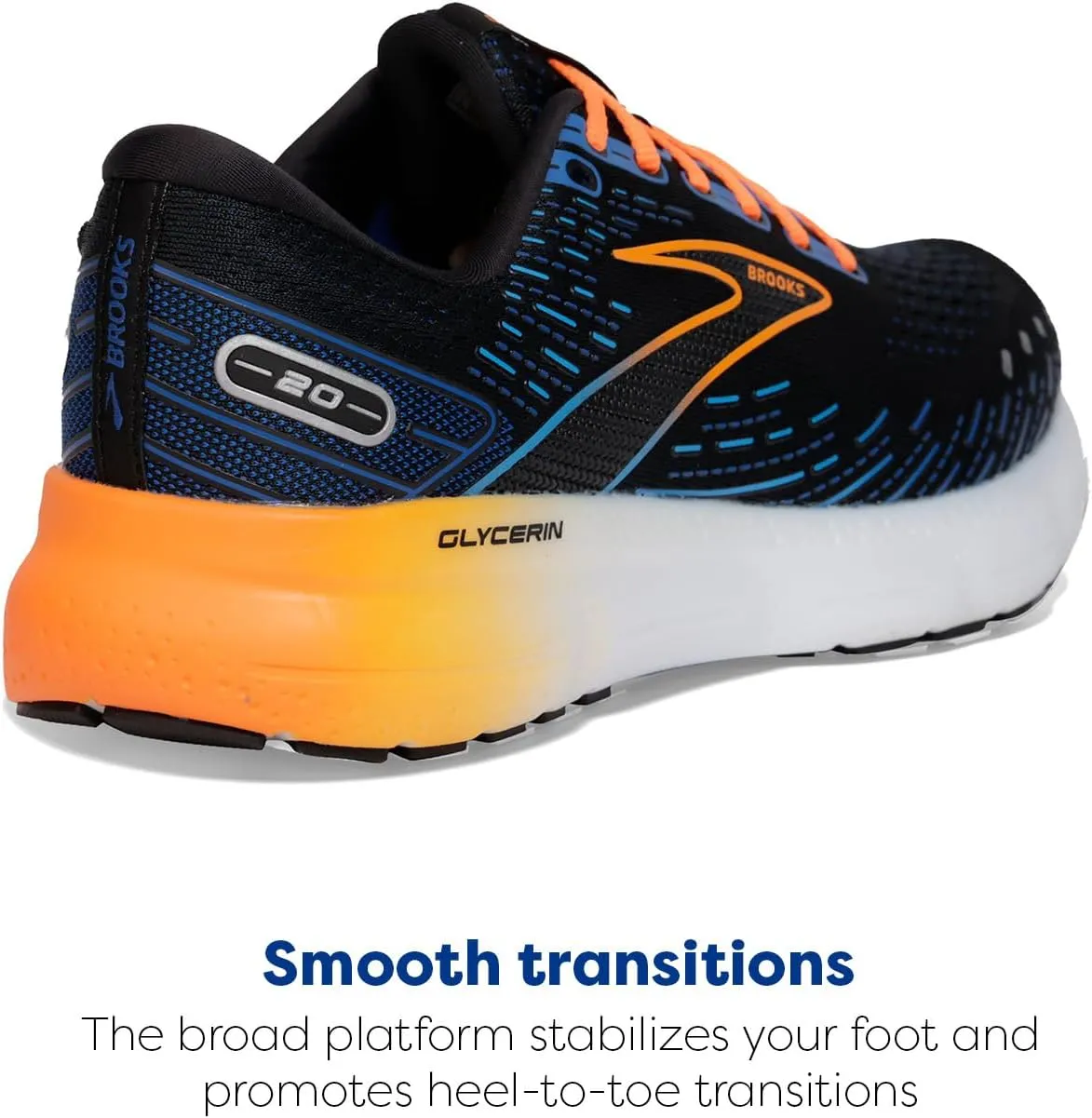 Brooks Men's Glycerin 20 Neutral Running Shoe