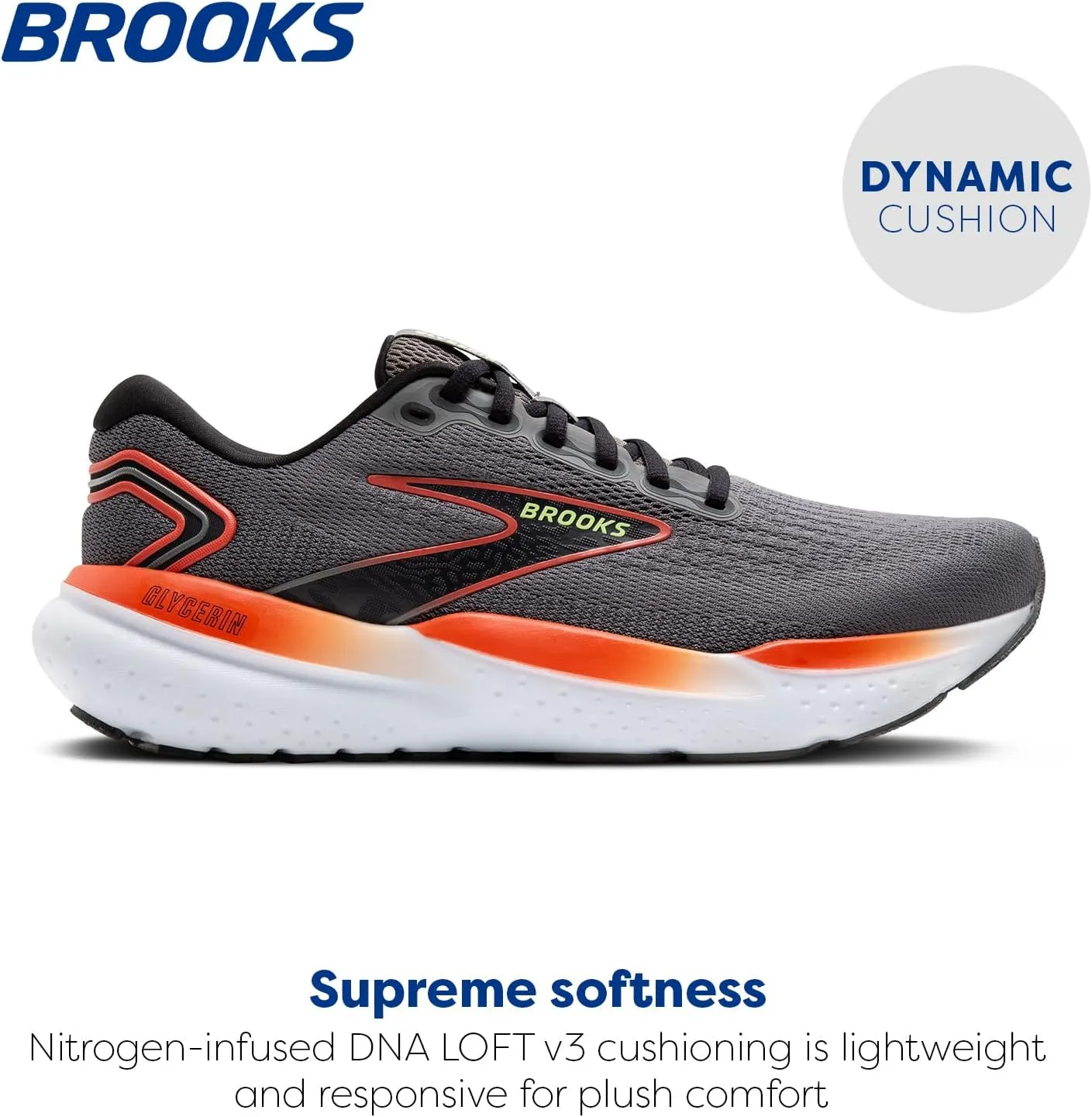 Brooks Men’s Glycerin 21 Neutral Running Shoe