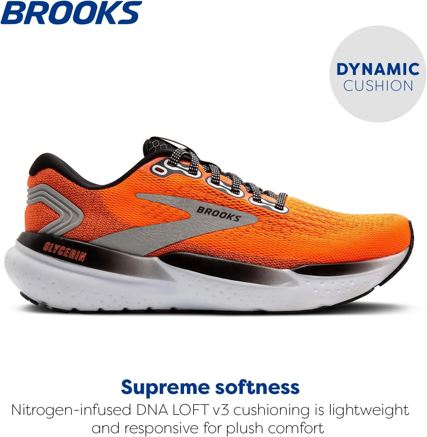 Brooks Men’s Glycerin 21 Neutral Running Shoe