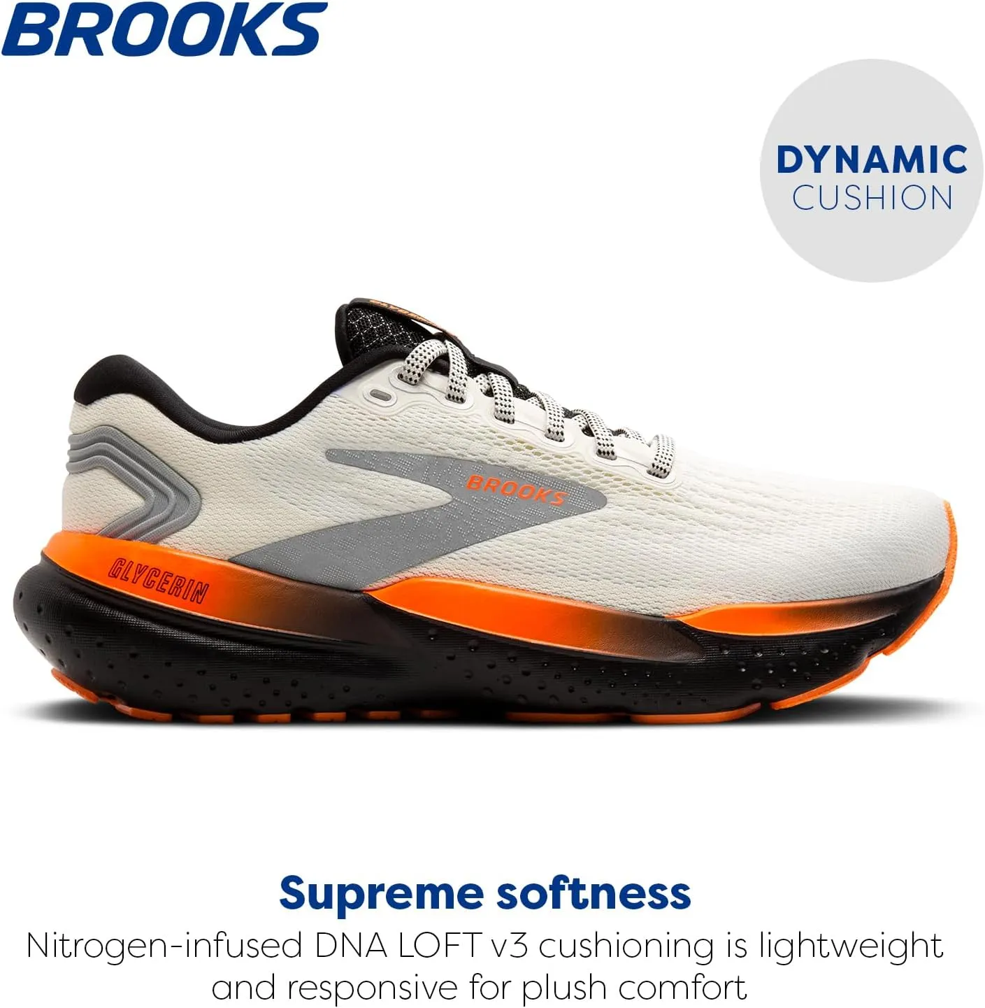 Brooks Men’s Glycerin 21 Neutral Running Shoe