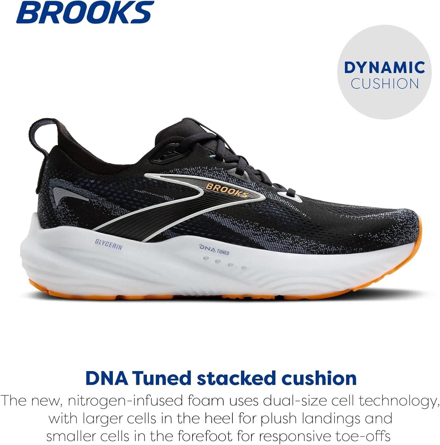 Brooks Men’s Glycerin 22 Neutral Running Shoe