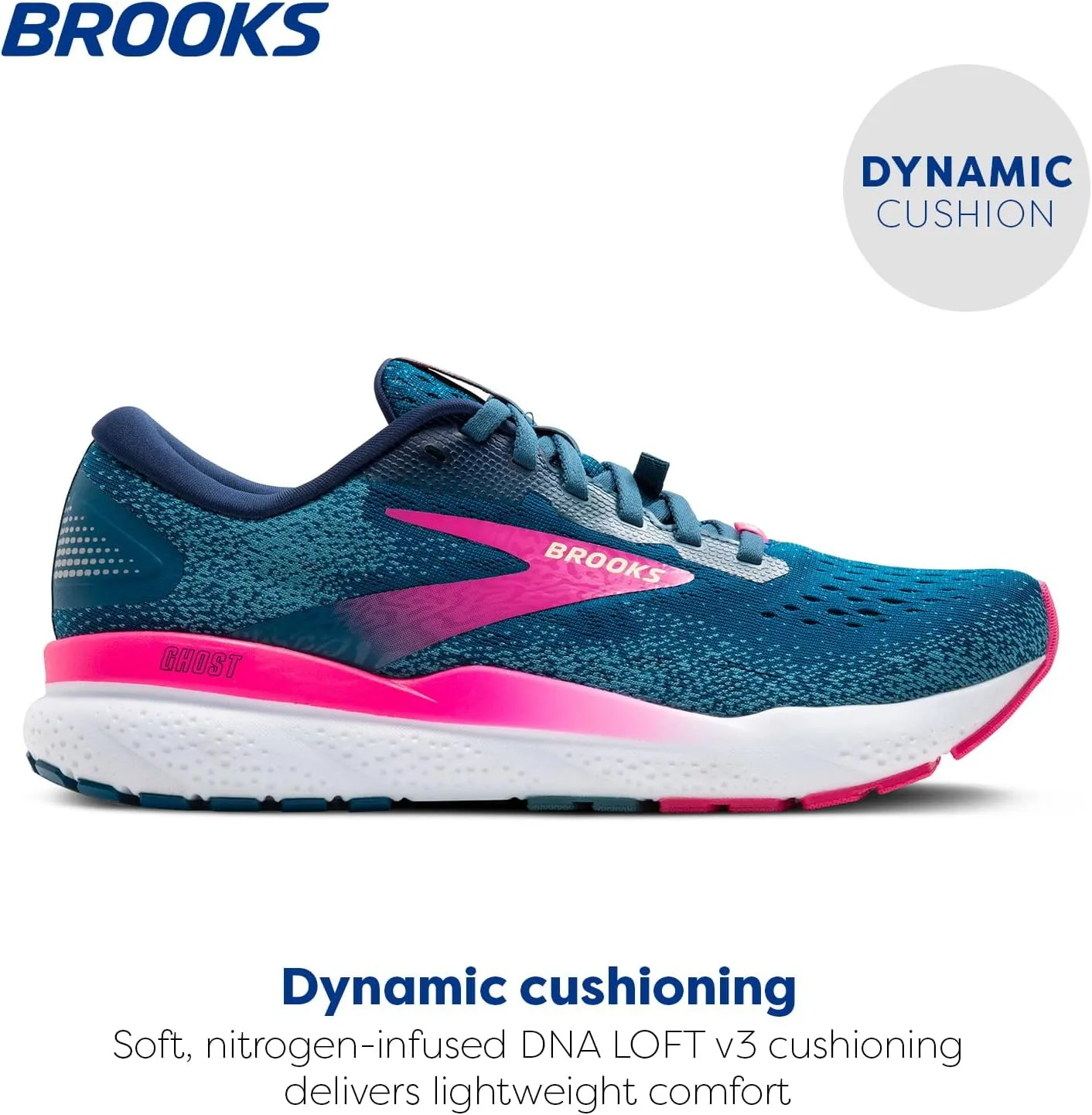 Brooks Women's Ghost 16 GTX Waterproof Neutral Running Shoe