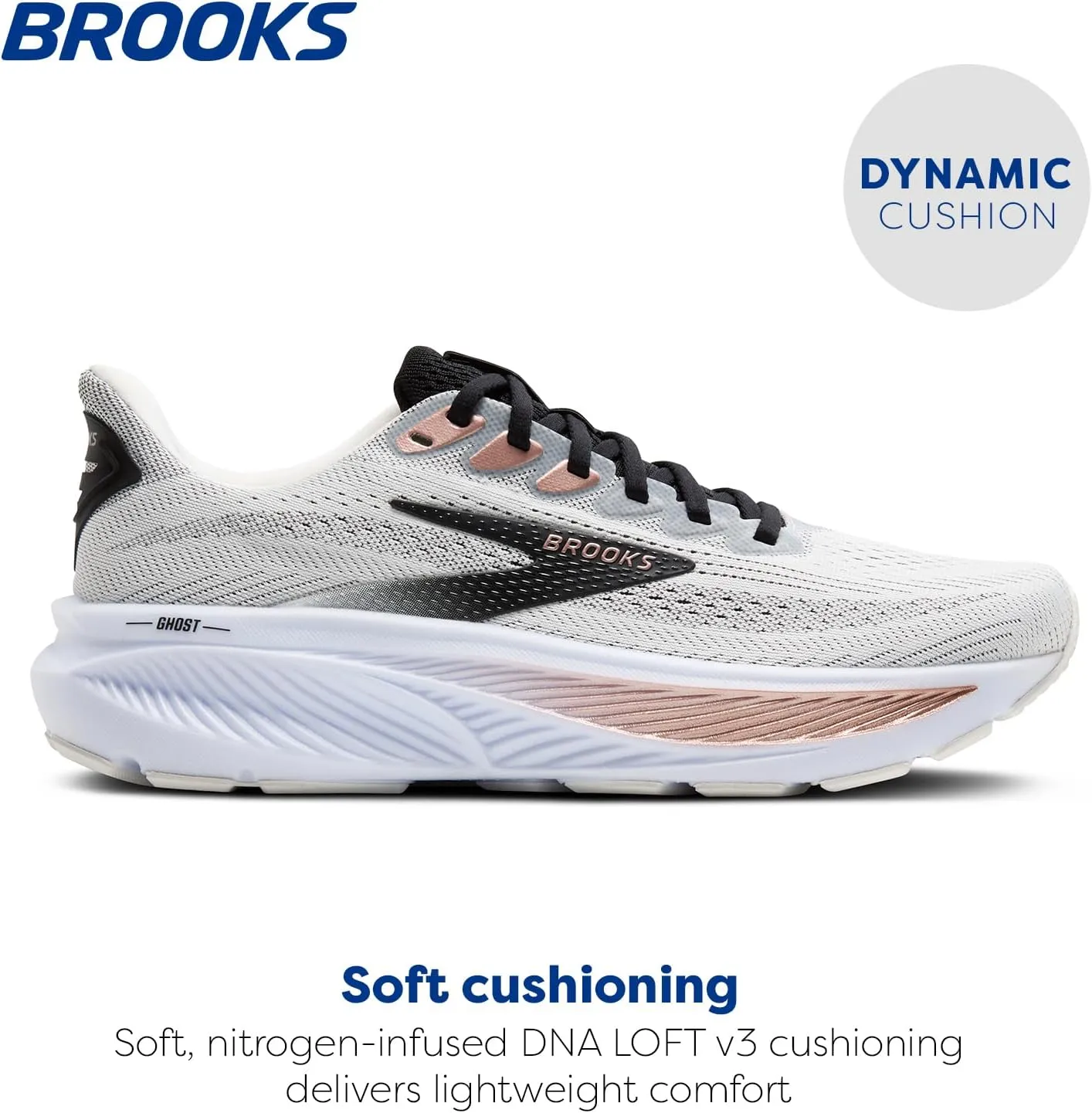 Brooks Women’s Ghost 17 Neutral Running Shoe