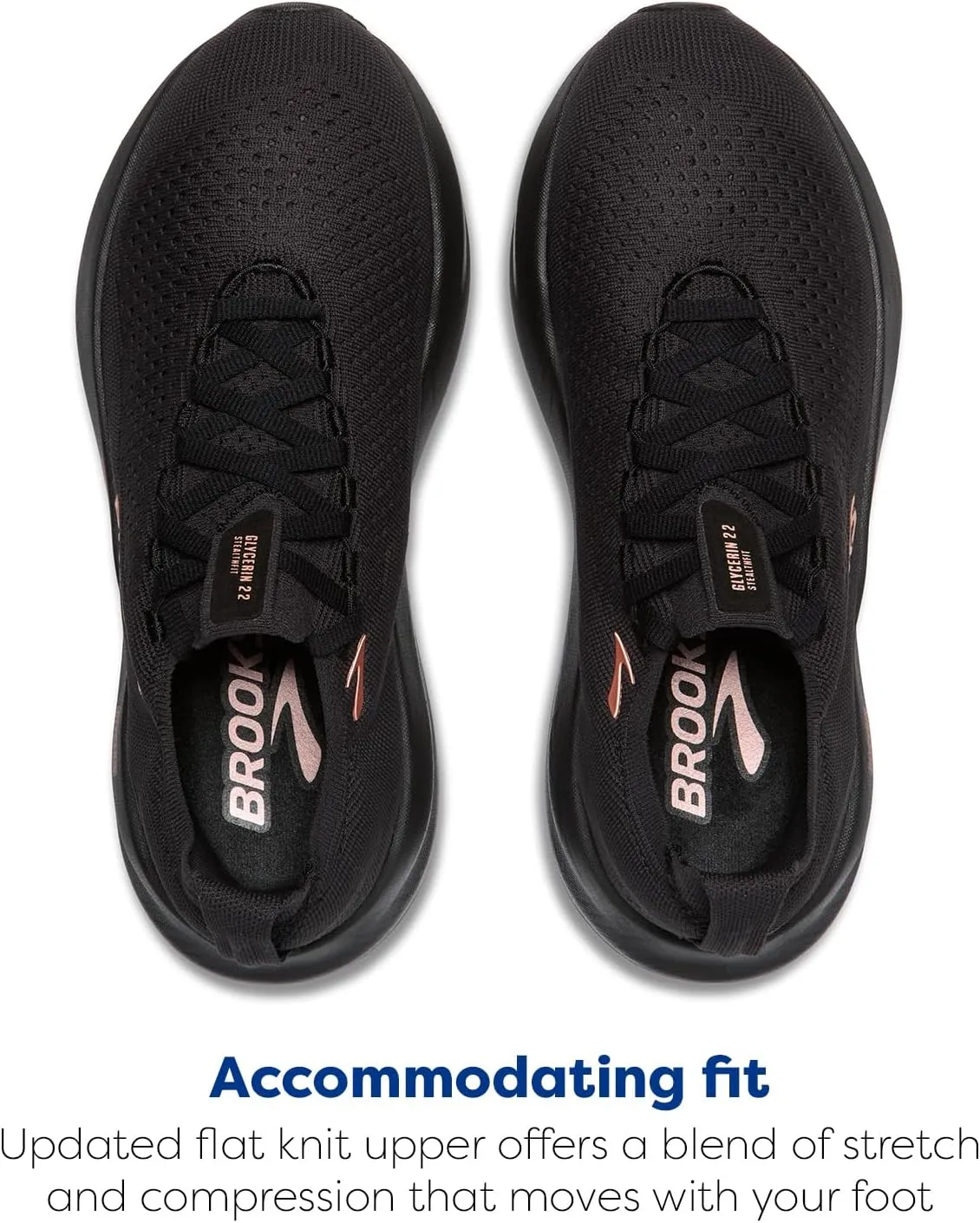 Brooks Women’s Glycerin Stealthfit 22 Neutral Running Shoe