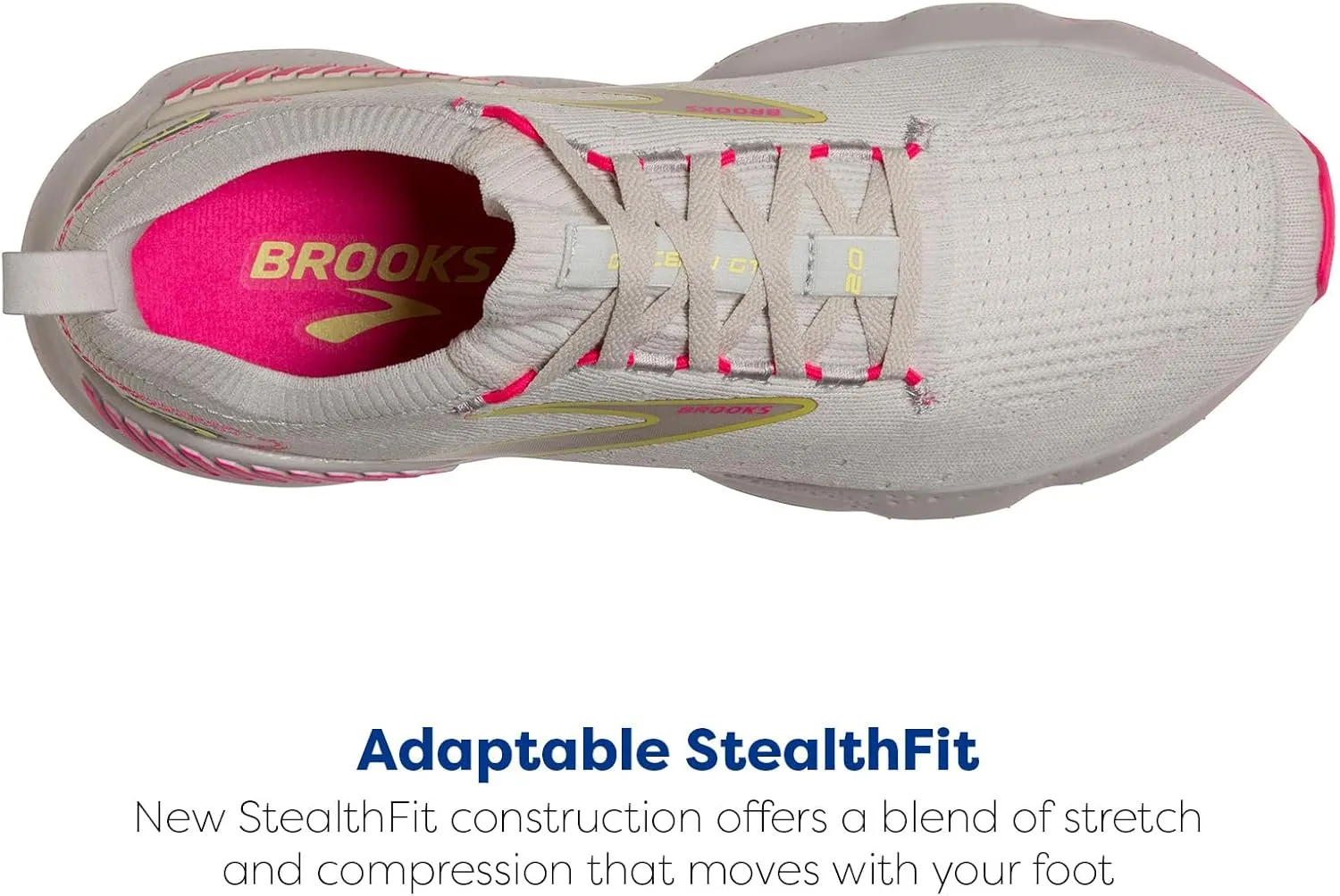 Brooks Women’s Glycerin StealthFit GTS 20 Supportive Running Shoe