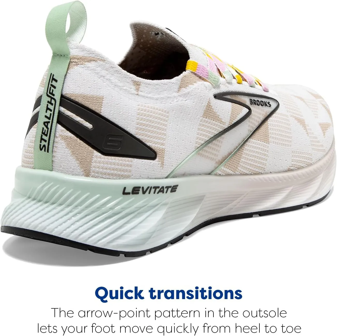 Brooks Women’s Levitate Stealthfit 6 Neutral Running Shoe