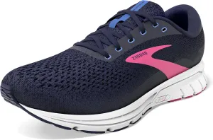 Brooks Women's Signal 3 Running Shoe - Peacoat/Amparo Blue/Pink - 6.5 Medium