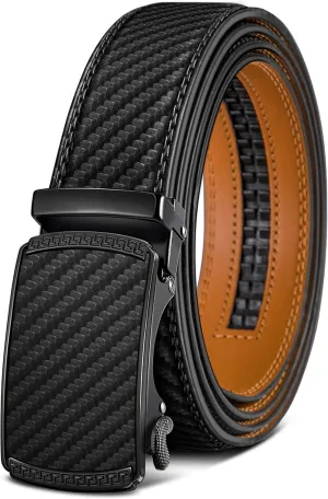 BULLIANT Men's Belt,Slide Ratchet Belt For Gift Men Dress Pant Shirt Oxfords,Trim To Fit