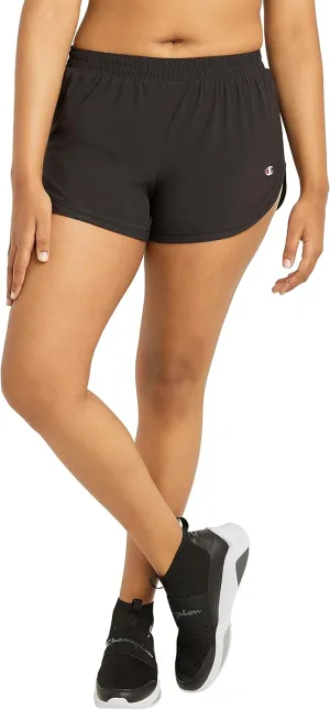 Champion Women'S Shorts, Varsity Shorts, Moisture Wicking, Lightweight Gym Shorts For Women, 3.5 (Plus Size Available)