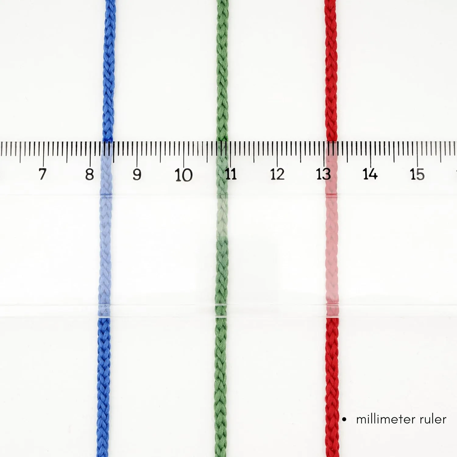 Clowex Polyester Soft Macrame Cord 2.5-3mm, 4 Skeins x 191 Yards x 1/9 inc Turkish Polyester Rope, Braided Macrame Yarn for DIY Crafts, Plant Hanger, Wall Hanging, Macrame Bag