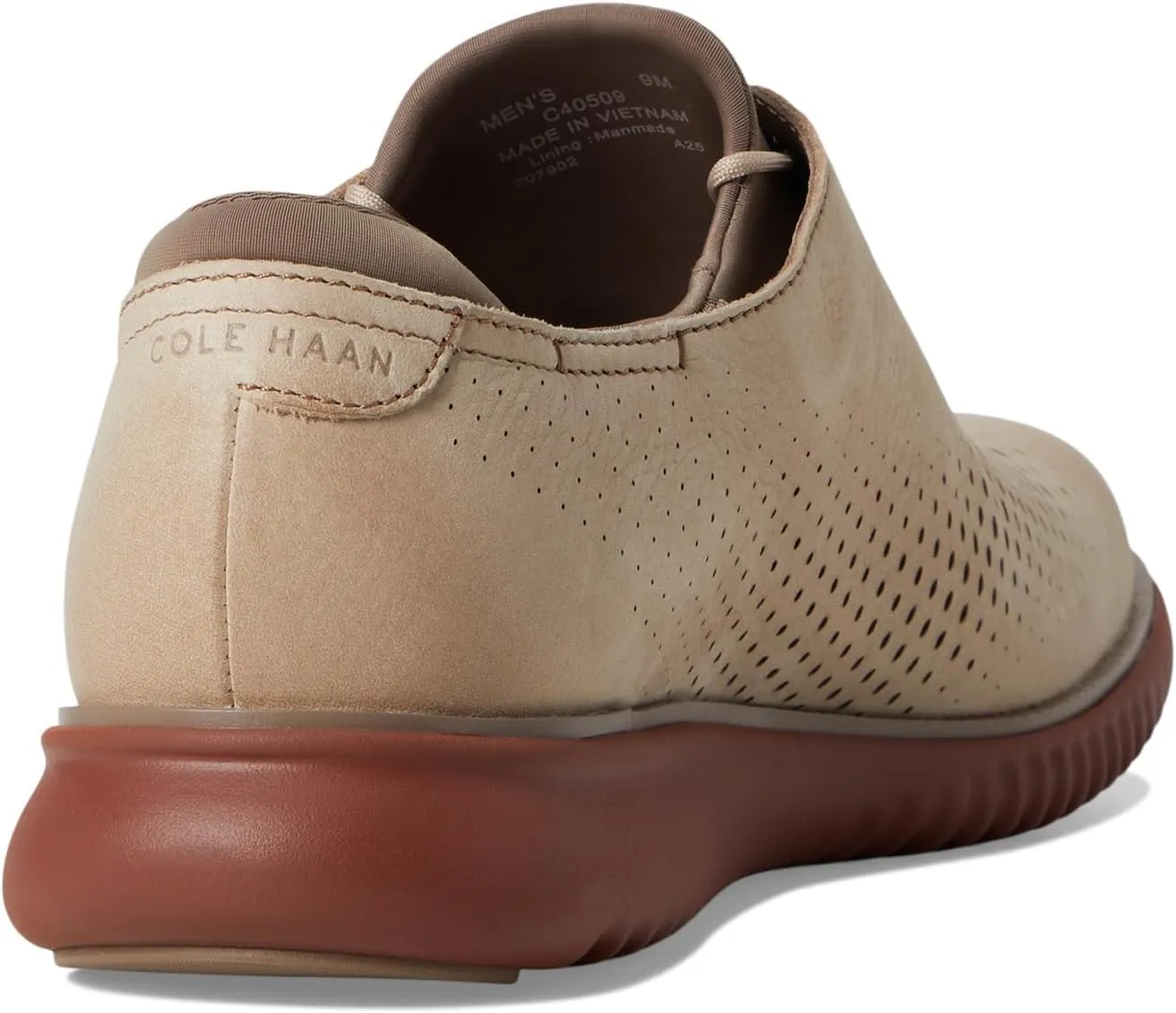 Cole Haan Men's 2.Zerogrand Laser Wingtip Oxfords Lined