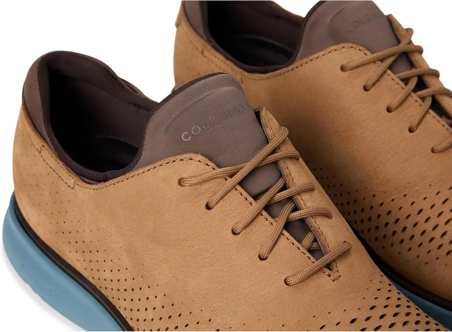 Cole Haan Men's 2.Zerogrand Laser Wingtip Oxfords Lined