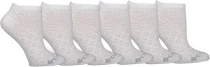 Columbia Women's 6-pack Mesh Lightweight No Show socks