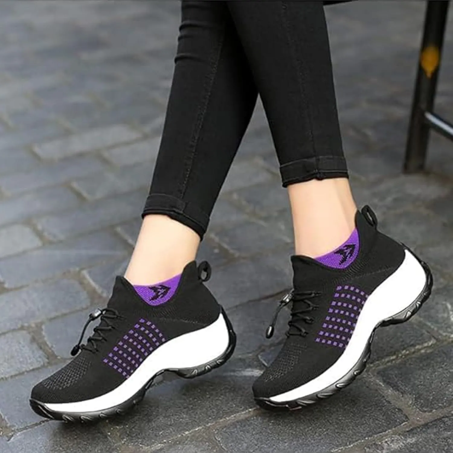 ComfortWear Ortho Stretch Cushion Shoes for Women with Plantar Fasciitis
