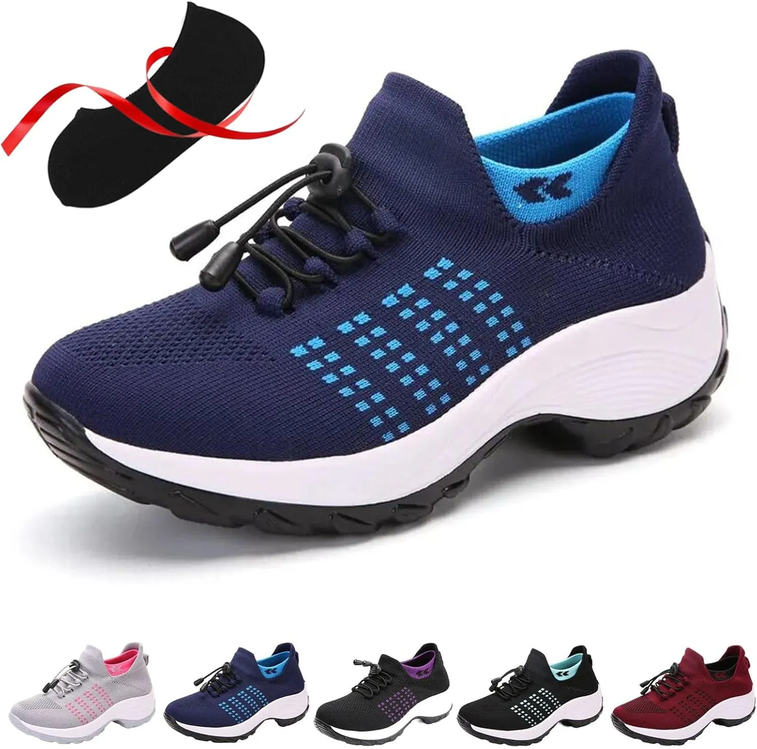 ComfortWear Ortho Stretch Cushion Shoes for Women with Plantar Fasciitis