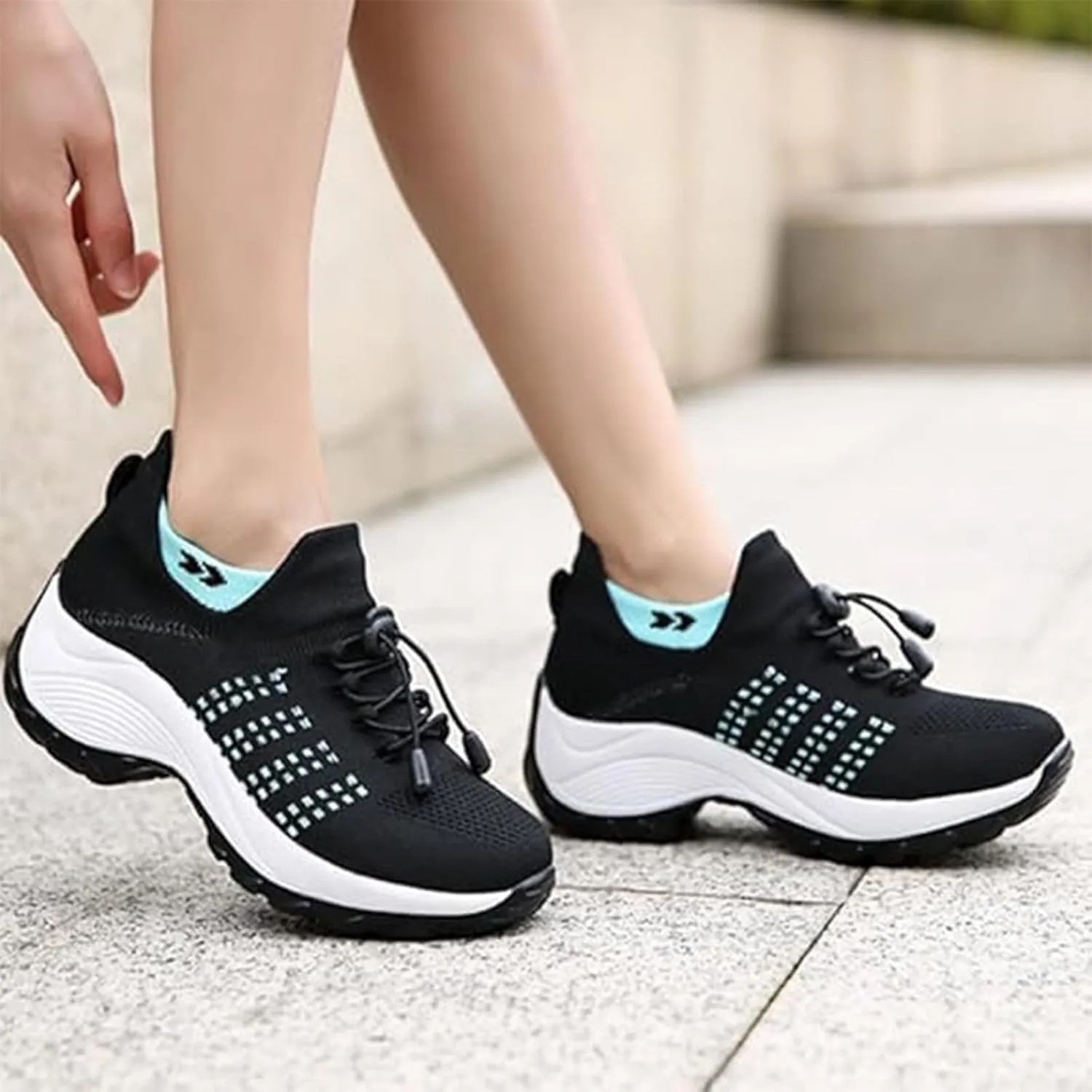 ComfortWear Ortho Stretch Cushion Shoes for Women with Plantar Fasciitis