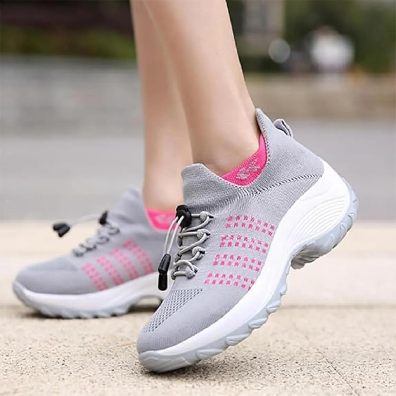 ComfortWear Ortho Stretch Cushion Shoes for Women with Plantar Fasciitis