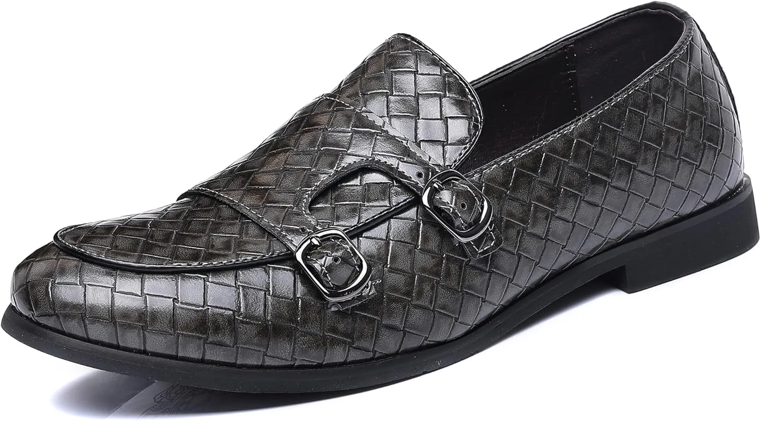 COSIDRAM Men's Dress Shoes Oxfords Slip on Classic Modern Formal Leather Shoes Casual Loafers