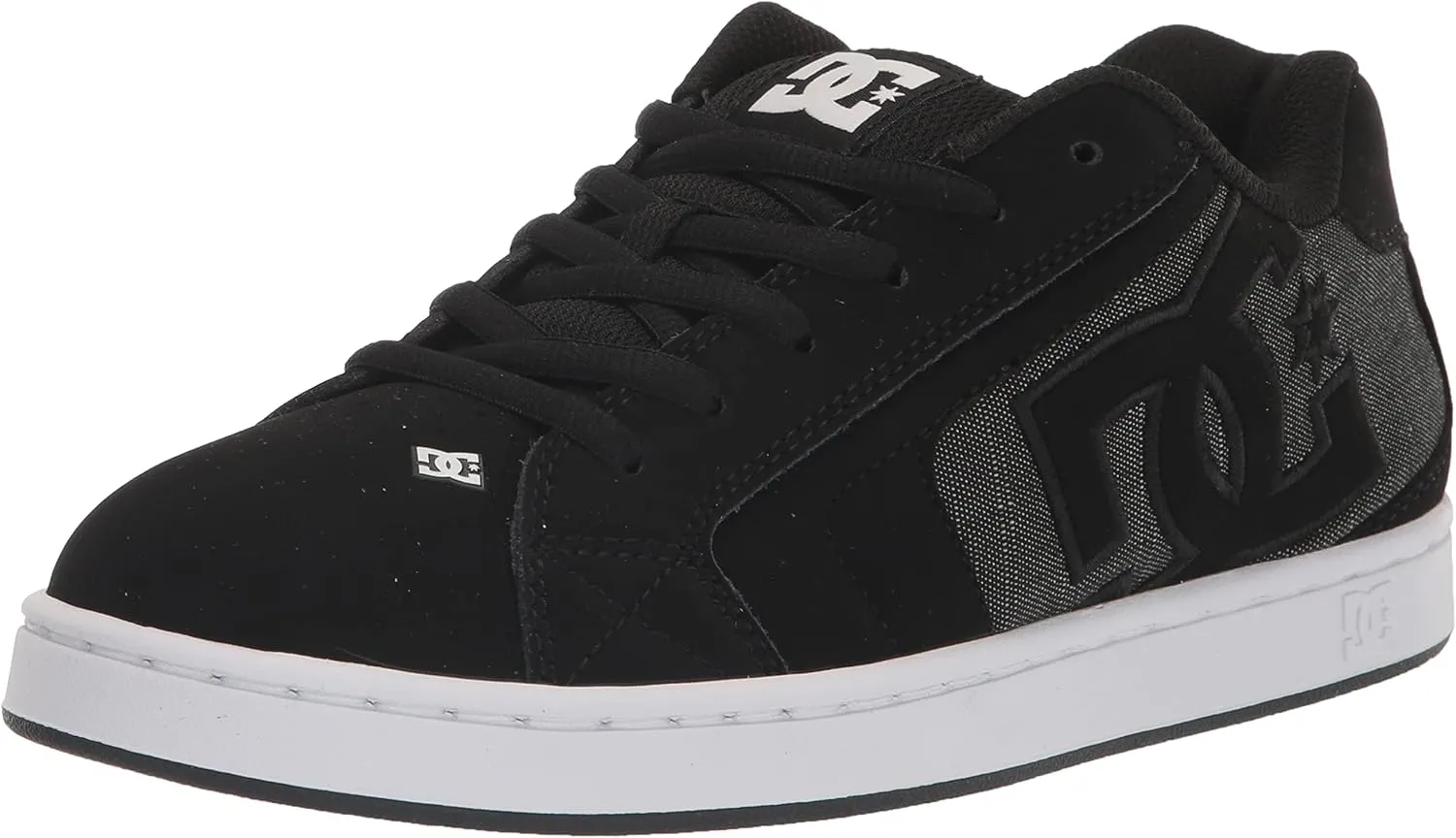 DC Men's Net Low Top Lace Up Casual Skate Shoe Sneaker