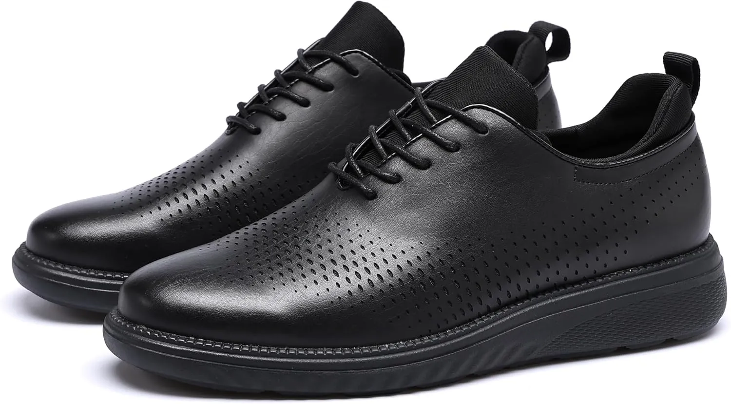 DECARSDZ Men's Fashion Casual Dress Shoe Wingtip Oxfords Shoes