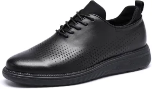 DECARSDZ Men's Fashion Casual Dress Shoe Wingtip Oxfords Shoes