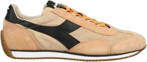 Diadora Mens Equipe Suede Sw Lace Up Sneakers Shoes Casual - Black