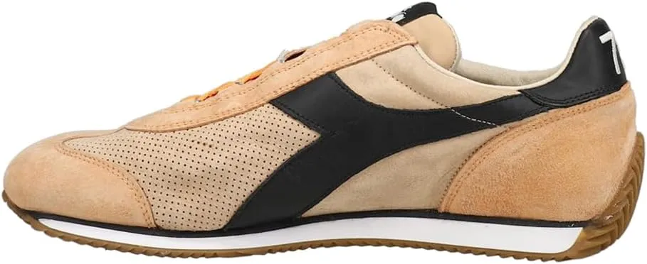 Diadora Mens Equipe Suede Sw Lace Up Sneakers Shoes Casual - Black