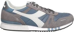 Diadora Mens Titan Lace Up Sneakers Shoes Casual - Blue, Grey