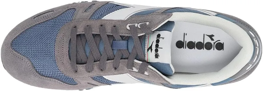 Diadora Mens Titan Lace Up Sneakers Shoes Casual - Blue, Grey
