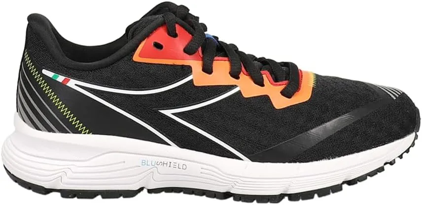 Diadora Mythos BluShield Volo 2 Youth Running Shoes - Nylon Air Mesh, SuprellSoft Upper, Removable Ergonomic Insole, EVA Elastomer Foam Midsole, Blushield Technology