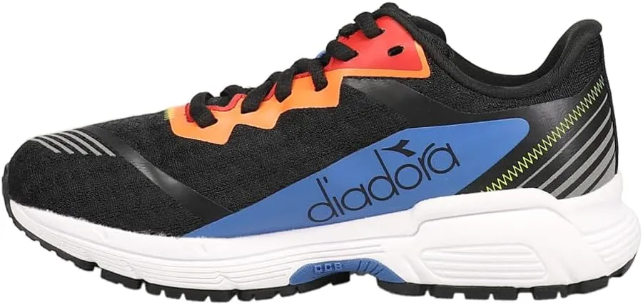 Diadora Mythos BluShield Volo 2 Youth Running Shoes - Nylon Air Mesh, SuprellSoft Upper, Removable Ergonomic Insole, EVA Elastomer Foam Midsole, Blushield Technology