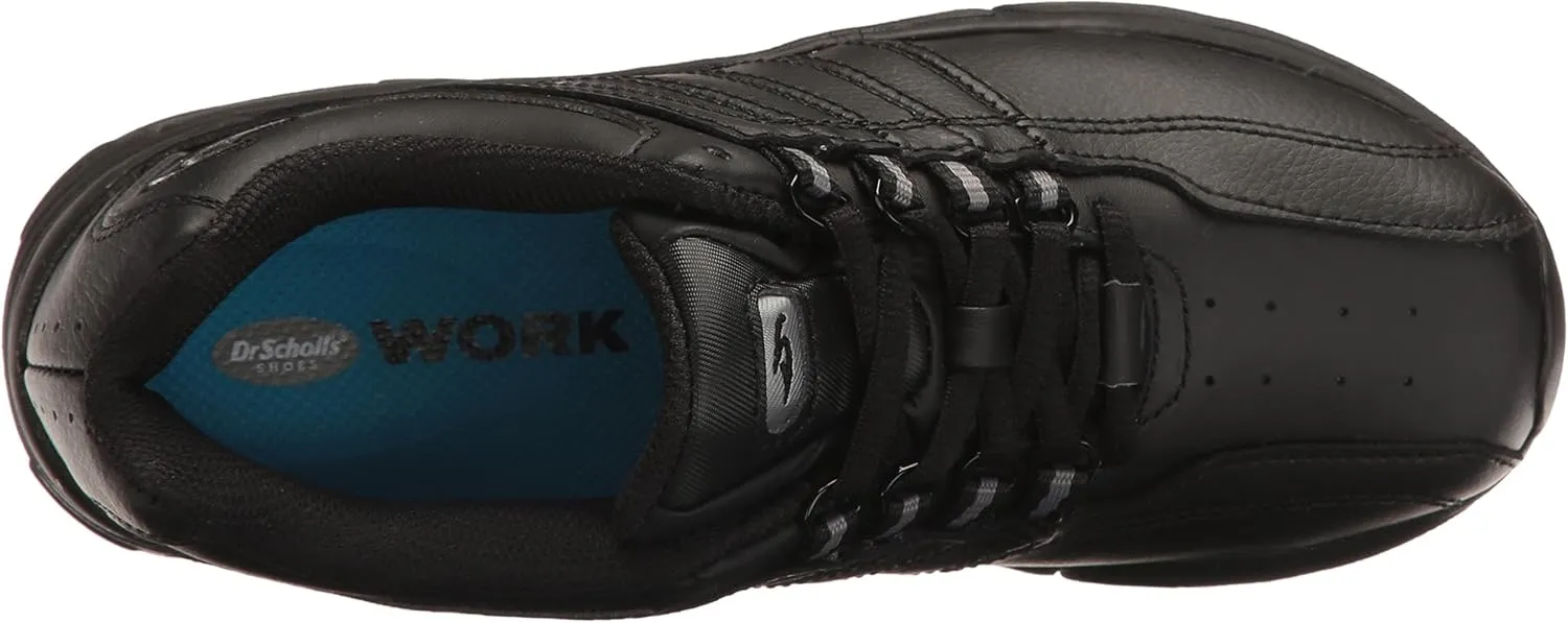 Dr. Scholl's Shoes Womens Kimberly II Leather Lace-Up Sneakers