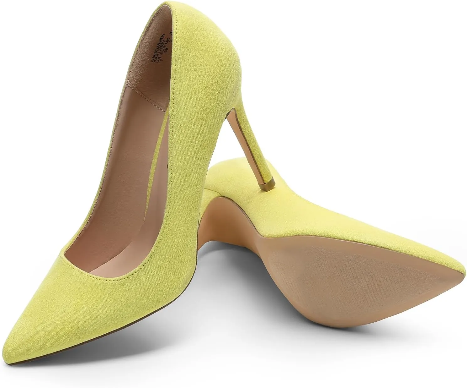 DREAM PAIRS Women's Closed Toe High Heels Dress Pointed Toe Wedding Pump Shoes